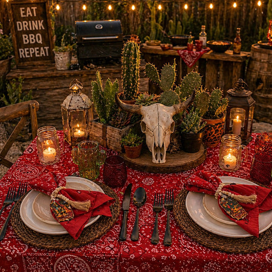Backyard Soirée—Styled Table