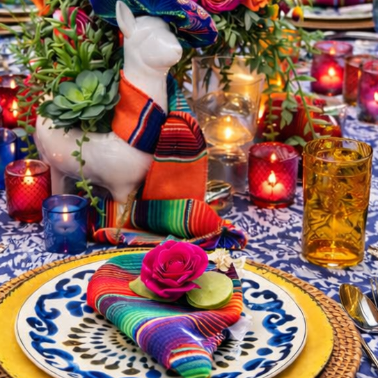 Cinco de Mayo Soirée—Styled Table