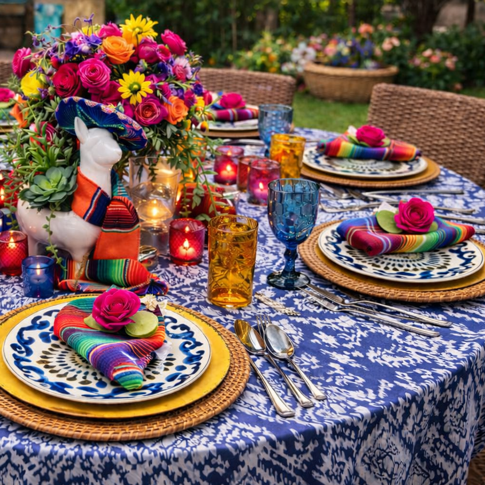 Cinco de Mayo Soirée—Styled Table