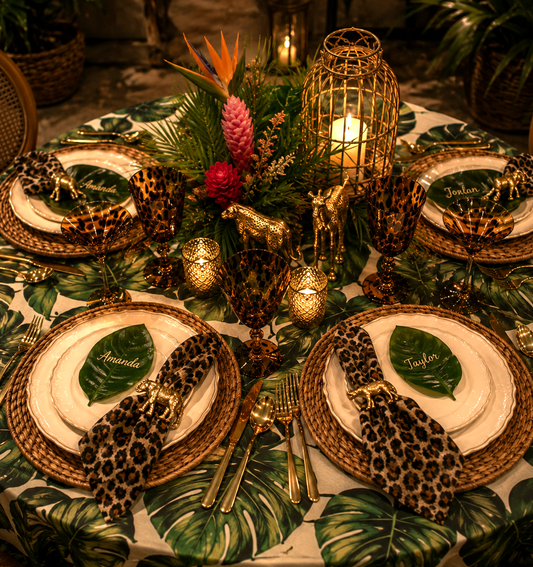 Jungle Luxe—Styled Table