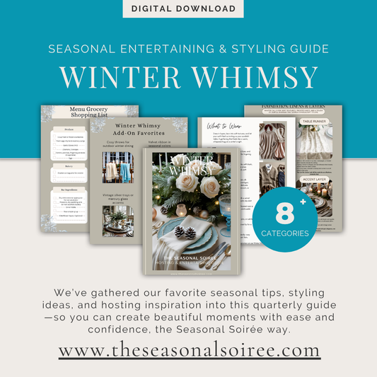 Winter Whimsy Digital Entertaining & Styling Guide